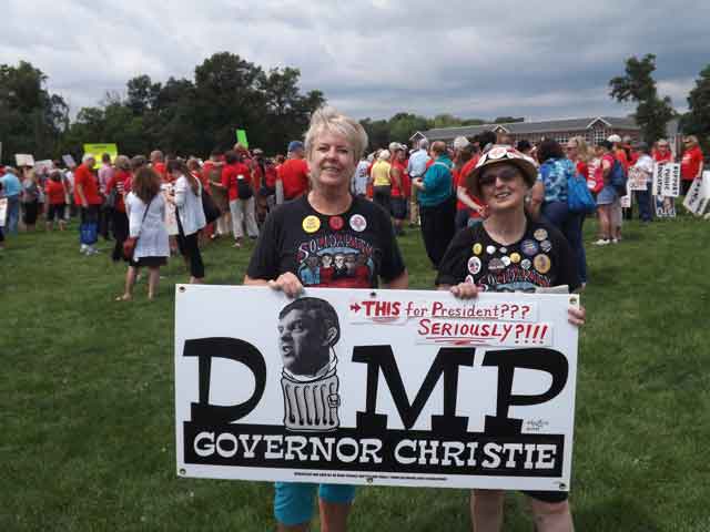 Carol and Diane say Dump Christie