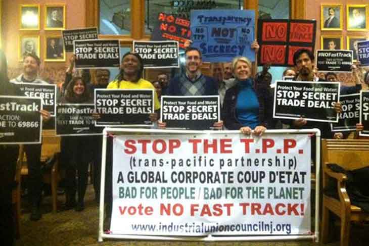 No Fast Track Stop the TPP