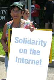 Solidarity on the Internet