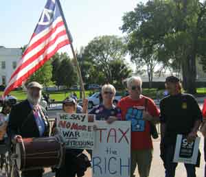 New Jerseyans at Occupy Washington